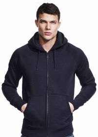 Raglan Zip-up Hoodie